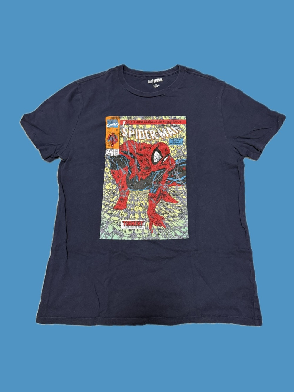 Marvel Spider-Man Comic Panel Throw Blanket in Red, Black, Blue